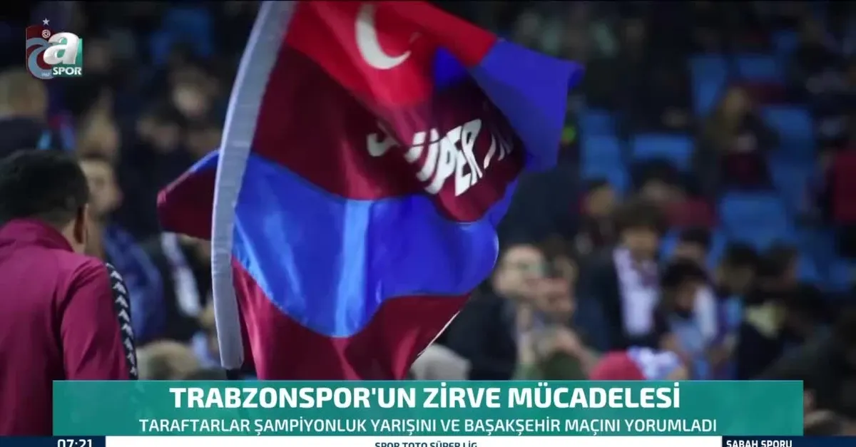 Trabzonspor'un zirve mücadelesi