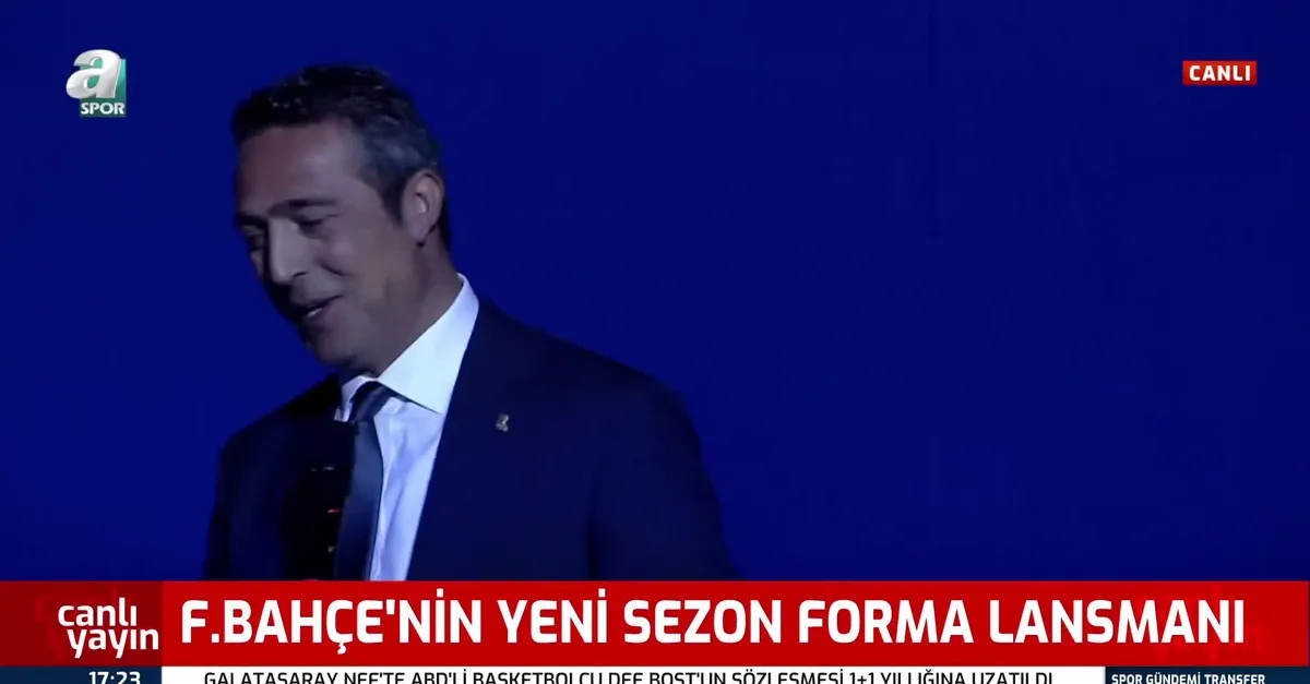 F.Bahçe'de forma lansmanı yapıldı