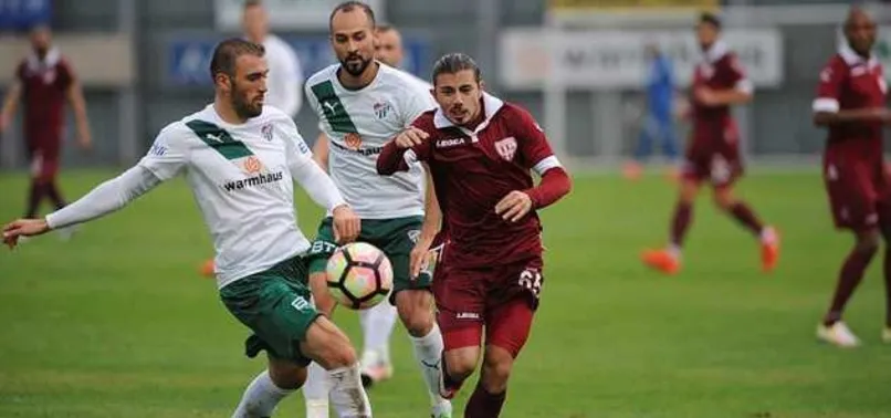 Bursaspor, Bandırmaspor ile 3-3 berabere kaldı