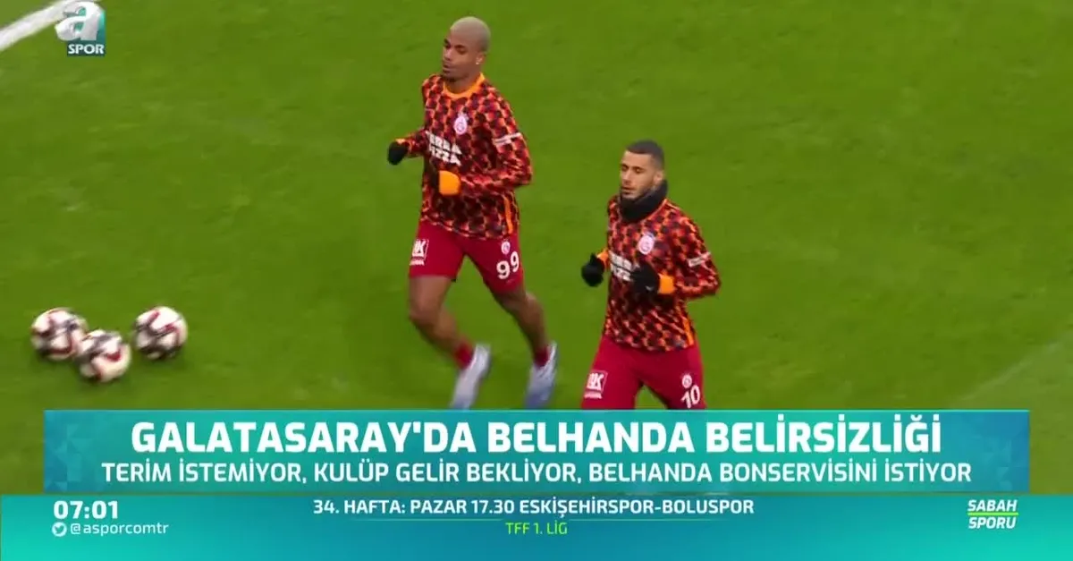 Galatasaray'da Belhanda belirsizliği