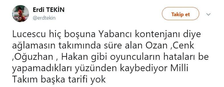 Lucescu’ya büyük tepki