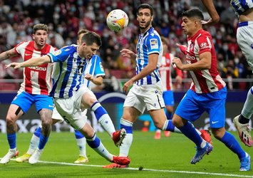 Atletico Suarez ile 1 puanı kaptı