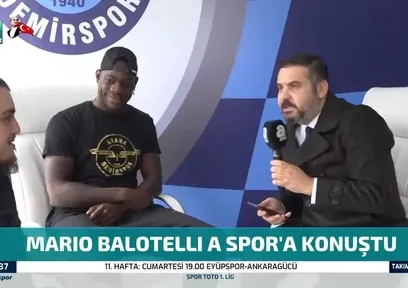 Balotelli'den A Spor'a flaş Sergen Yalçın sözleri! "Cahillik"