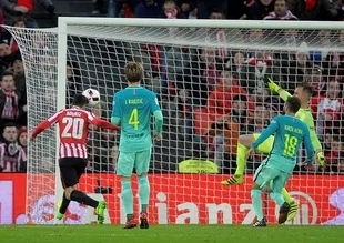 Athletic Bilbao, kupada Barcelona'yı yendi