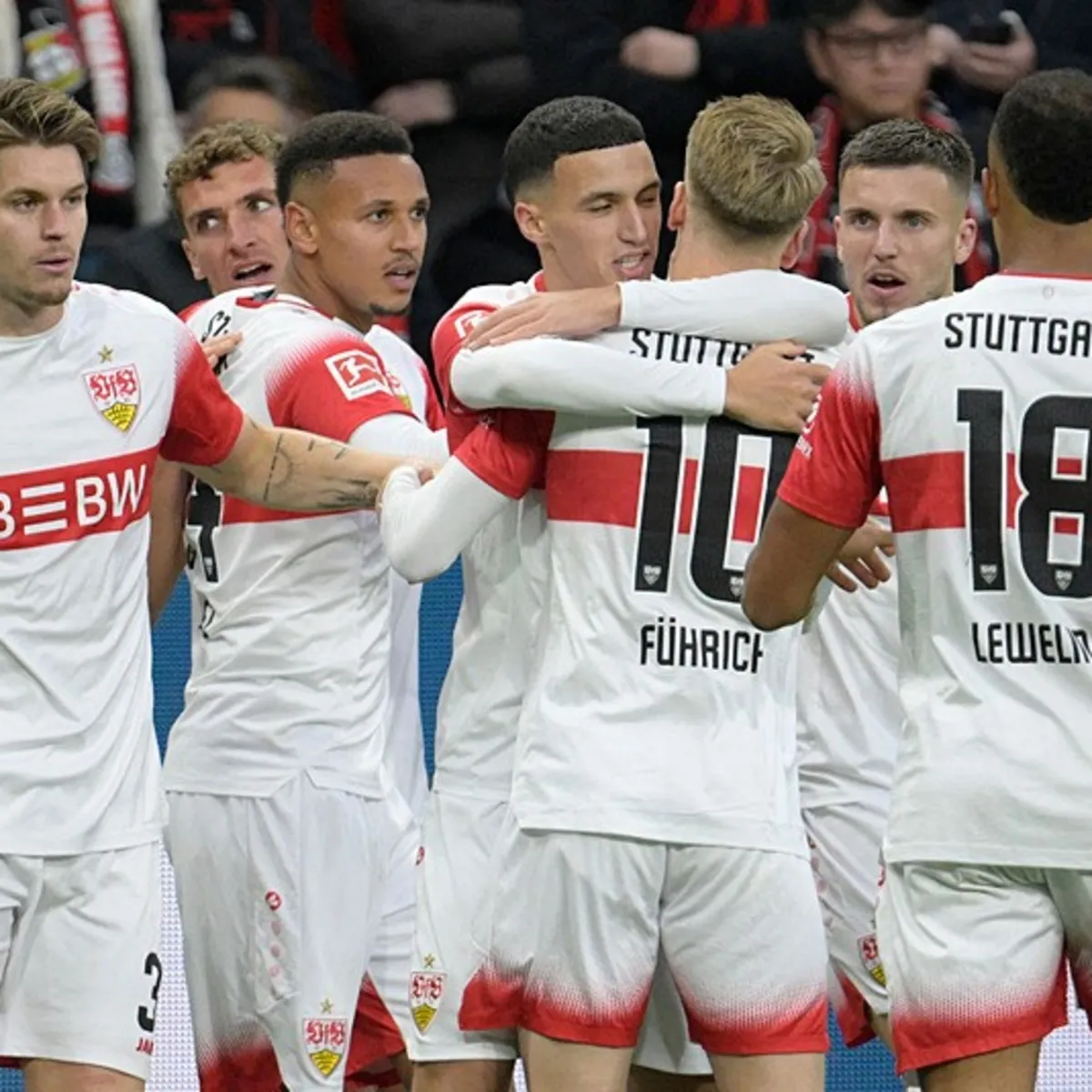 6 gollü maçta Leverkusen karşısında kazanan Stuttgart!