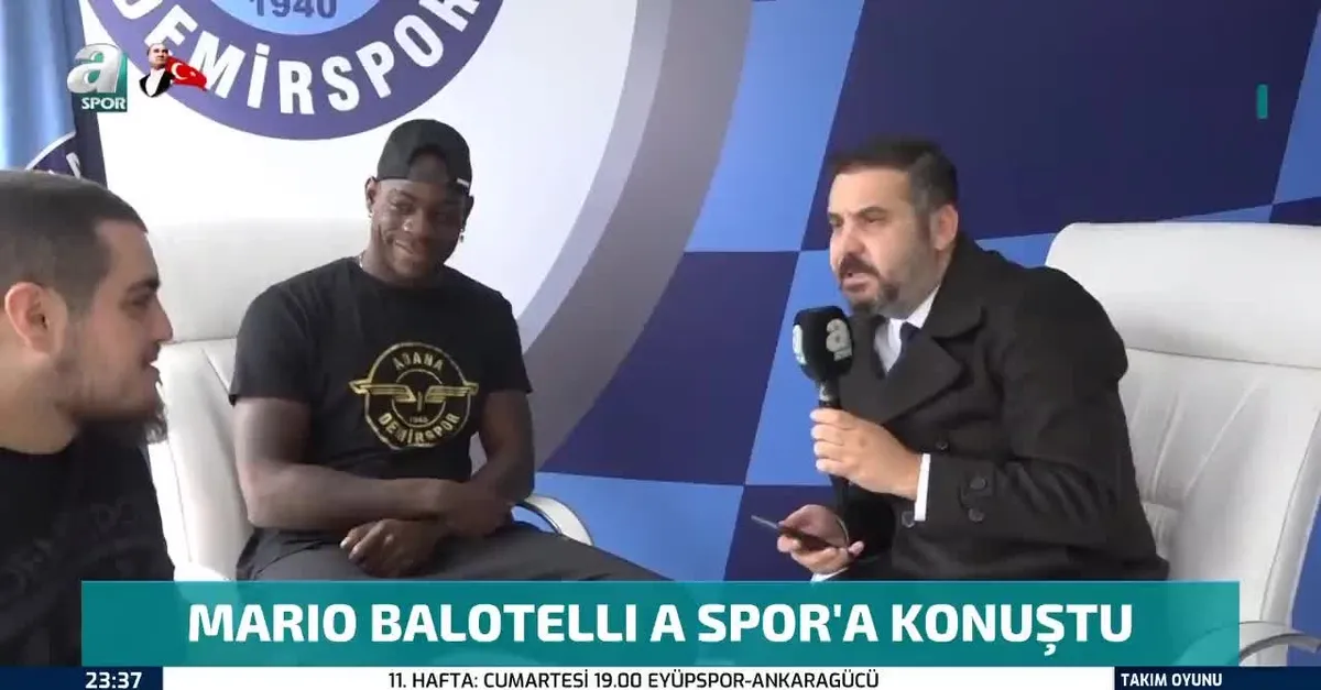 Balotelli'den A Spor'a flaş Sergen Yalçın sözleri! "Cahillik"