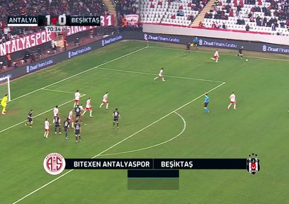GOL | Antalyaspor 1-1 Beşiktaş