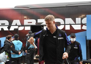Trabzonspor Altay maçı için İzmir'e gitti!