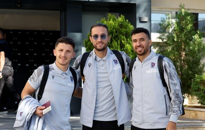 Trabzonspor kafilesi Sırbistan’a geldi!