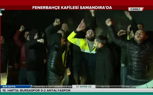 Fenerbahçe kafilesi Samandıra'da