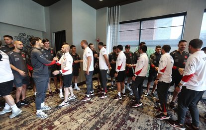 A Milli Futbol Takımı’nda geleneksel bayramlaşma töreni gerçekleştirildi