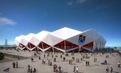 Trabzonspor’un yeni stadyumunda geri sayım