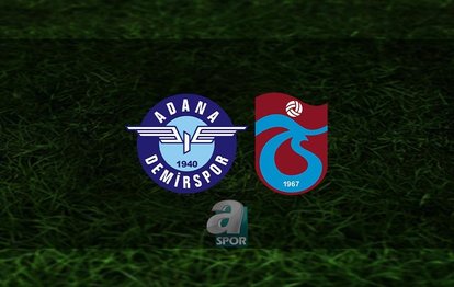 CANLI İZLE 📺 | Adana Demirspor - Trabzonspor maçı saat kaçta? Trabzonspor maçı hangi kanalda?