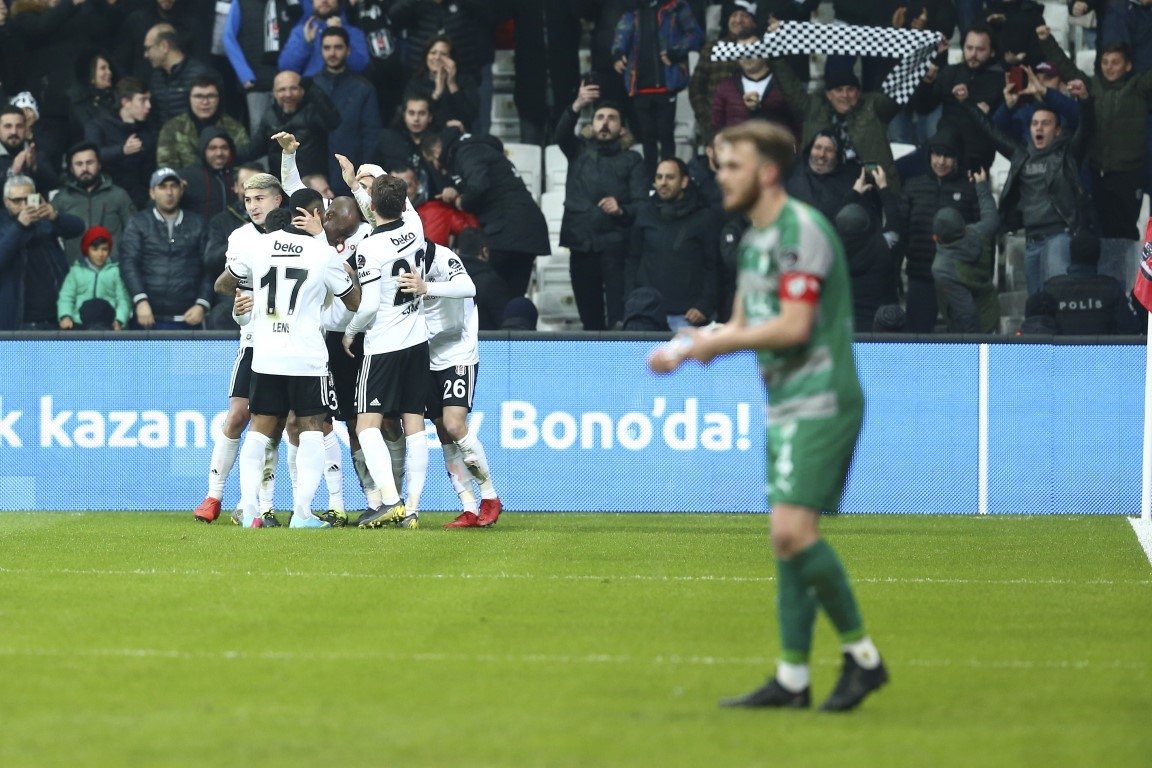 Beşiktaş - Bursaspor maçından kareler!