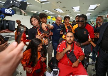 Galatasaray Avusturya'ya geldi