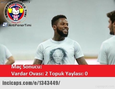 Vardar - Fenerbahçe capsleri