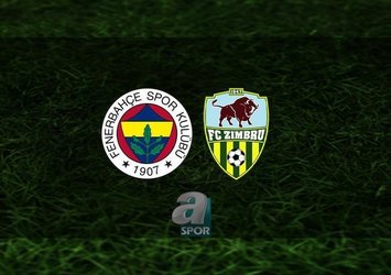 F.Bahçe - FC Zimbru maçı saat kaçta?