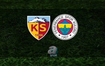 Kayserispor Fenerbahçe maçı ne zaman, saat kaçta? Hangi kanalda yayınlanacak? | Kayserispor - Fenerbahçe CANLI İZLE