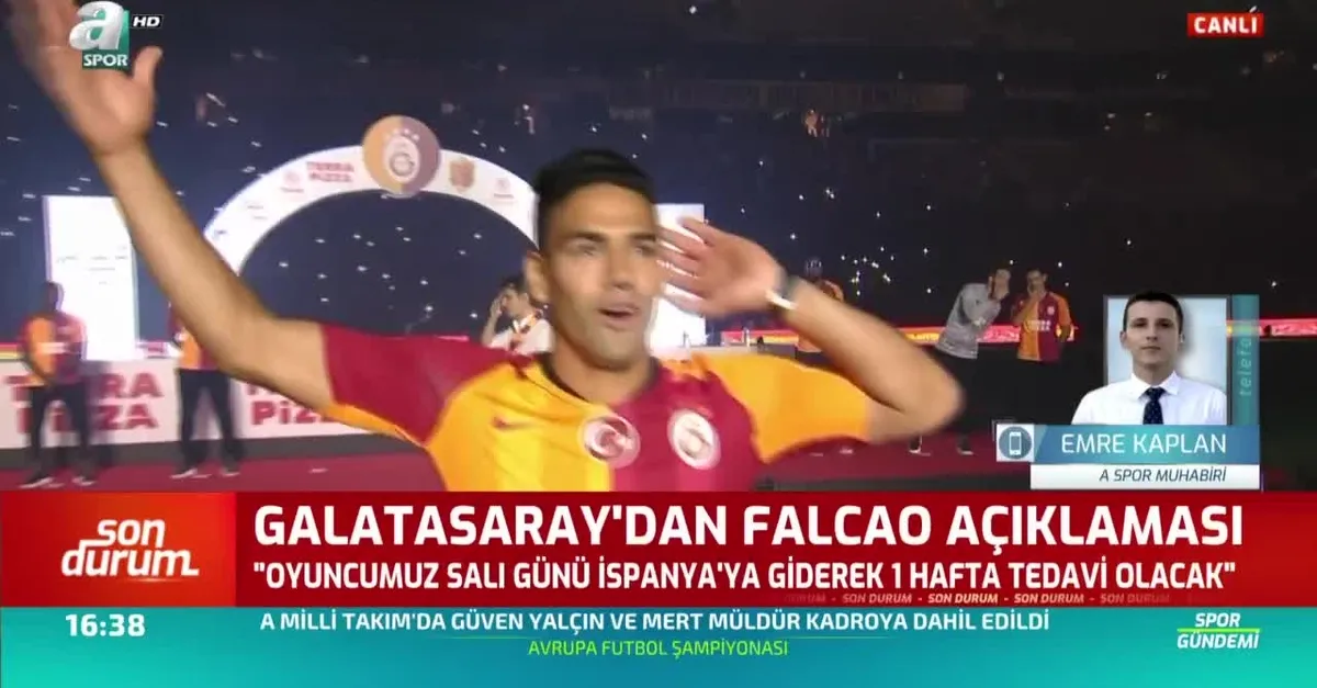 Galatasaray'dan Falcao açıklaması