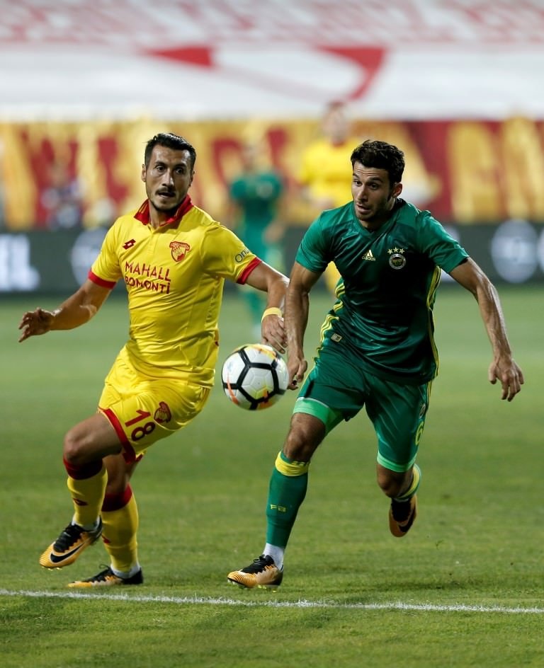Göztepe - Fenerbahçe maçından kareler