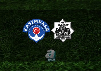 Kasımpaşa 68 Aksarayspor maçı CANLI İZLE