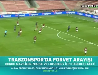 Trabzonspor'da forvet arayışı