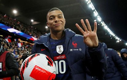 Kylian Mbappe Fransa-Kazakistan maçında bir ilke imza attı! 36 yıl sonra...