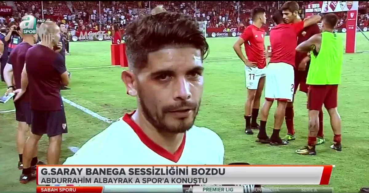 Galatasaray Banega sessizliğini bozdu