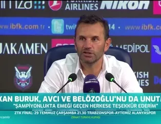 "Şampiyonlukta emeği geçen herkese teşekkür ederim"