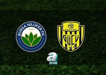 Bursa Nilüfer FK - MKE Ankaragücü | CANLI