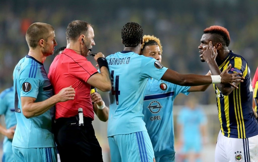 Fenerbahçe - Feyenoord maçından kareler