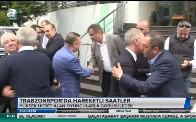 Trabzonspor'da hareketli saatler