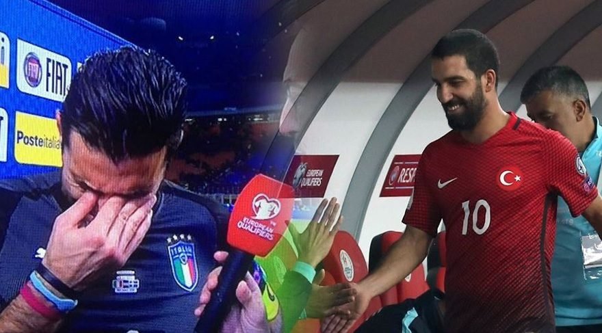 Buffon ağladı Arda Turan gündem oldu!