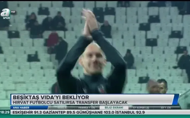 Beşiktaş Vida'yı bekliyor