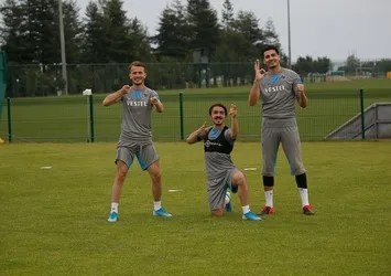 Trabzonspor hazırlıklarını sürdürdü