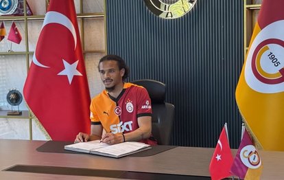 TRANSFER HABERİ: Leroy Sane Galatasaray formasını giydi! İşte o görüntüler