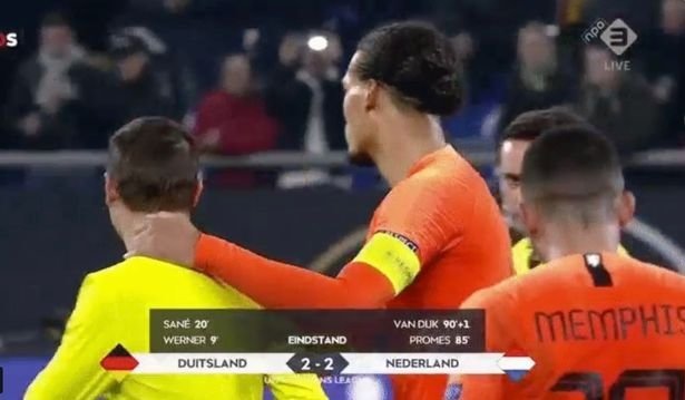 Van Dijk’ten alkışlanacak hareket