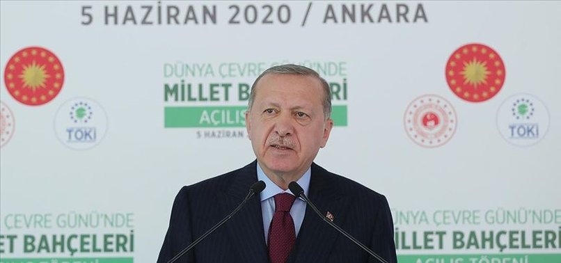 Baskan Recep Tayyip Erdogan Dunya Cevre Gunu Nde 10 Millet Bahcesinin Acilisini Yapti Sokaga Cikma Yasagi Aciklamasi Geldi Aspor