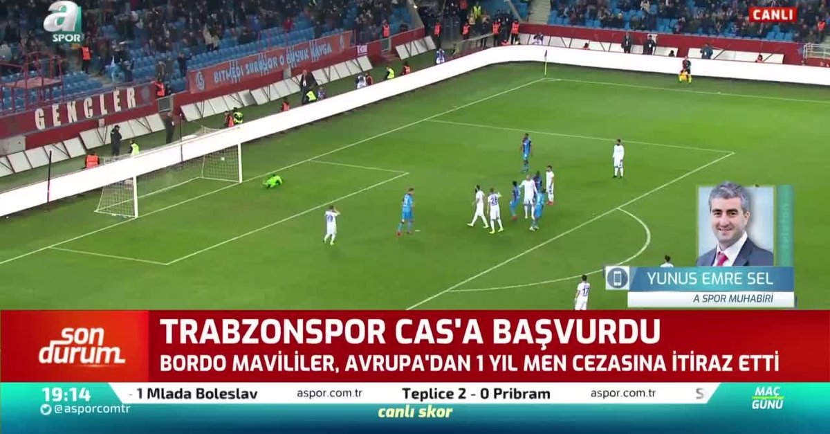Trabzonspor CAS'a resmi başvuruyu yaptı