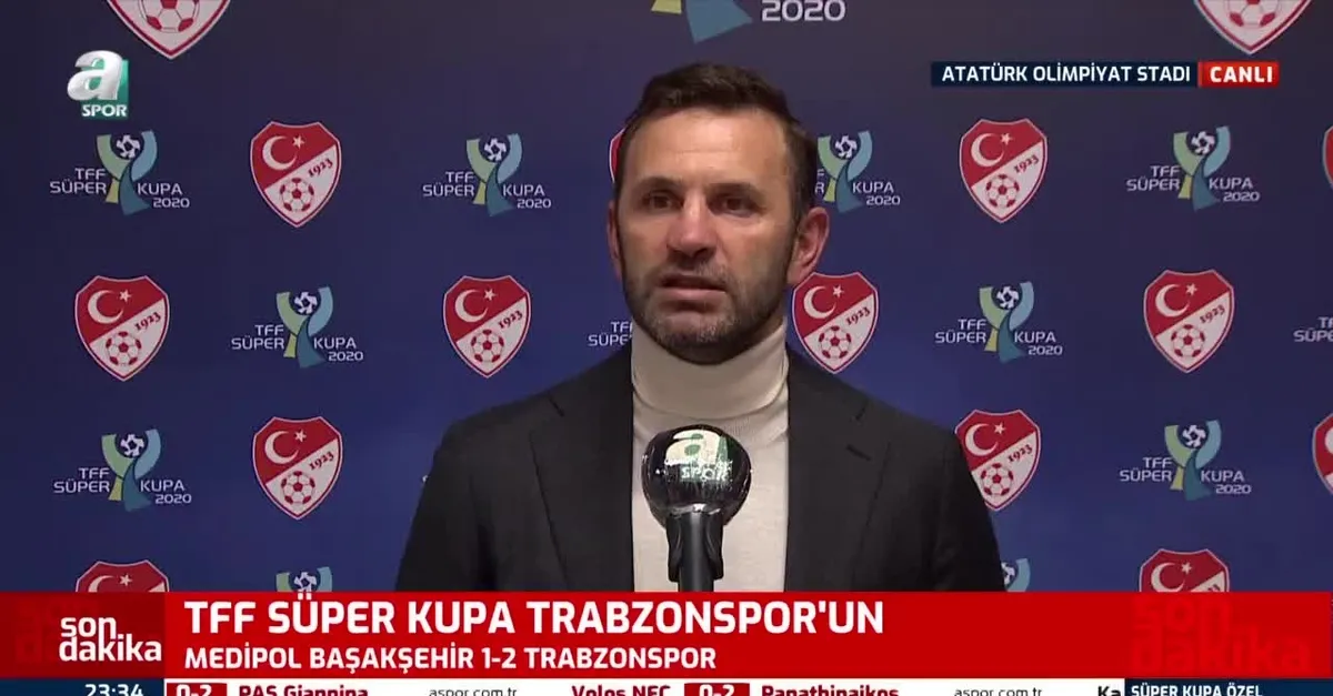 Okan Buruk maç sonunda konuştu! "Hakem atamalarını anlamıyorum"