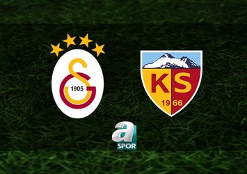 G.Saray-Kayserispor maçı bilgileri