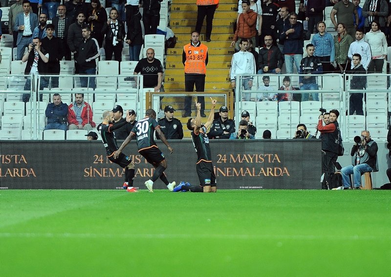 Beşiktaş - Alanyaspor maçından kareler