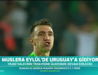 Muslera Eylül'de Uruguay'a gidiyor