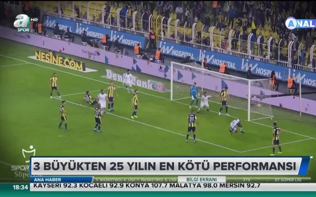 3 büyükten 25 yılın en kötü performansı
