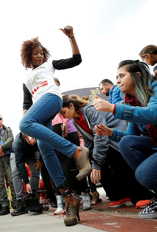 Antalya’da Yüksek Topuk Koşusu