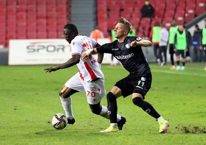 Samsun Erzurum maçında gol sesi çıkmadı