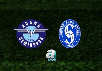Adana Demirspor-Sarıyerspor maçı saat kaçta?