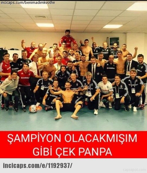 İşte derbi caps’leri