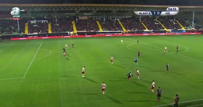 Aytemiz Alanyaspor 2-0 Galatasaray