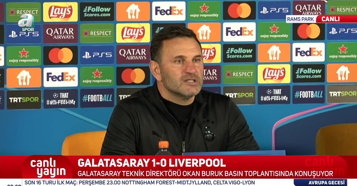 Okan Buruk: Bizim için gurur verici!